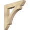 Ekena Millwork Legacy Slat Rough Sawn Bracket, Douglas Fir, 4"W x 24"D x 24"H BKT04X24X24LEC06RDF - alternate 1